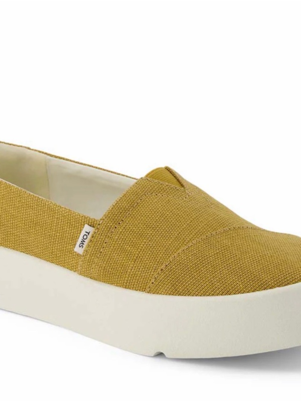 TOMS Women Verona Slip On Sneaker - Golden Honey 9